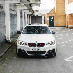 Lip Delantero Negro Brillo EVO-1 para BMW 2 Series, M235i y M240i F22/F23