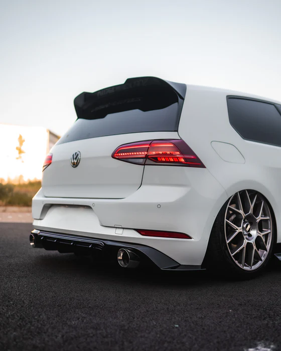 aleron spoiler vw golf mk 7 mk7.5