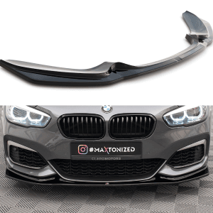 Lip delantero V.3 BMW Serie 1 F20/F21 M-Pack / M140i restyling (2015–2019) - Maxton Design