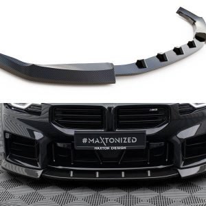 Lip delantero de carbono V.2 BMW M2 G87 - Maxton Design