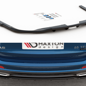 Difusor trasero (con barras verticales) Audi A6 S-Line C8 - Maxton Design