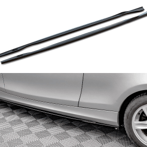 Añadidos de faldón V.2 Maxton · BMW Serie 1 E81 restyling