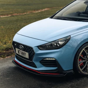 Lip Delantero Hyundai i30 N Pre-Facelift (2018-2020, PD) EVO-1 Negro Brillante