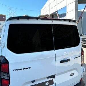 Alerón de techo para puertas de granero Ford Transit Custom Mk2