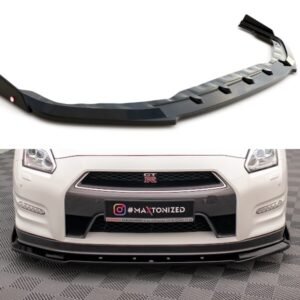 Lip delantero + Flaps Nissan GTR R35 Restyling - Maxton Design