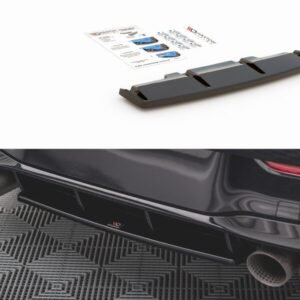 Nombre del producto y vehículo compatible: Difusor trasero para Volkswagen Golf R Mk8 - Maxton Design