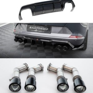 Difusor trasero V.3 + Terminales De Escape Cupra Formentor VZ Mk1 - Maxton Design