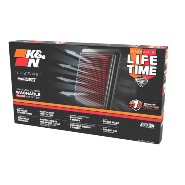 Filtro de aire K&N para Ford Bronco y Volkswagen Jetta II - imagen 2