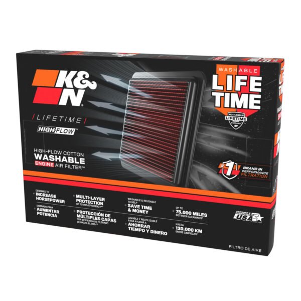 Filtro de aire K&N para Ford Puma II, Puma y Fiesta VII - imagen 2