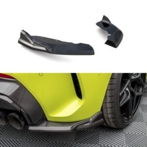 Splitters laterales traseros para BMW 1 M-Pack F40, M135i y 128ti 2019-2024 - Maxton Design