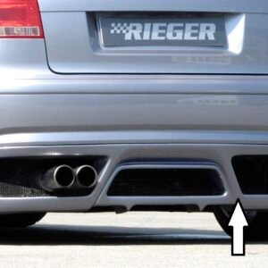 Difusor Trasero Rieger para Audi A3 (8P) 3 Puertas