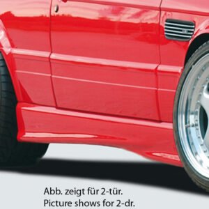 Faldón lateral derecho Rieger para BMW Serie 3 E30