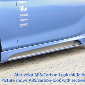 Faldón lateral Rieger para BMW Serie 1 F20 (2011-2019)