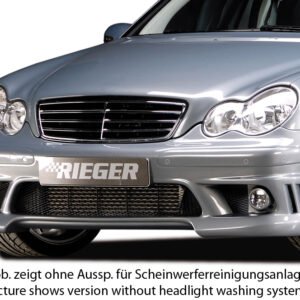 Rieger Parachoques Delantero para Mercedes C-Class (W203)