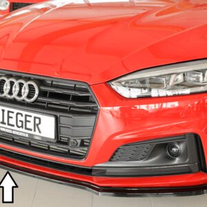Splitter Rieger para Paragolpes del Audi A5 (B9/F5) - Compatible con S-Line