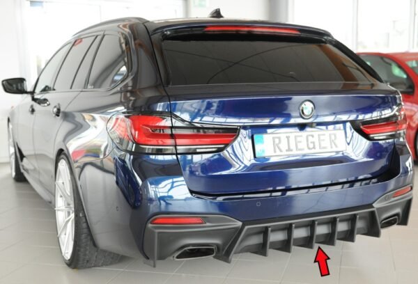 Alerón inferior trasero Rieger para BMW 5er G30/G31 M-Sport