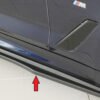 Aletín lateral derecho Rieger para BMW 5er G30/G31 con paquete M Sport