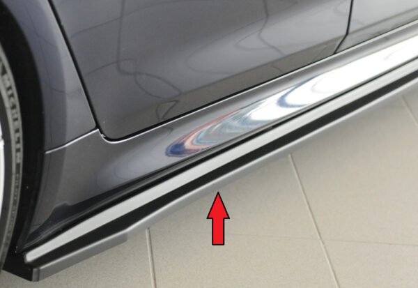 Aletín lateral derecho Rieger para BMW 5er G30/G31 con paquete M Sport