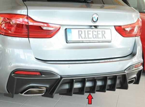 Inserto trasero Rieger para BMW 5er G30/G31 con paquete M Sport