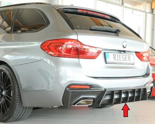 Inserto trasero Rieger para BMW 5er G30/G31 con paquete M Sport