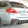 Inserto trasero Rieger para BMW 5er G30/G31 con paquete M Sport