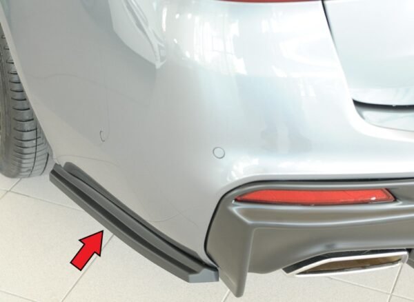 Extensión lateral izquierda de paragolpes trasero Rieger para BMW 5er G30/G31