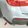 Extensión lateral izquierda de paragolpes trasero Rieger para BMW 5er G30/G31