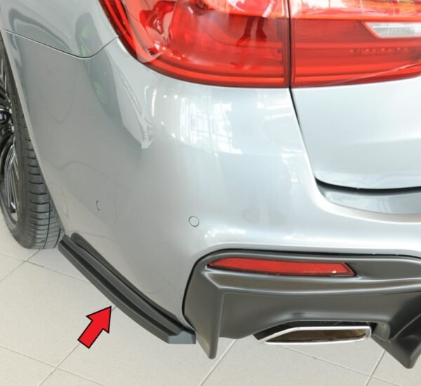 Extensión lateral izquierda de paragolpes trasero Rieger para BMW 5er G30/G31