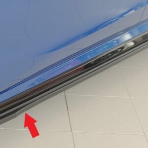 Aplique izquierdo de talonera para Skoda Fabia (PJ) Monte Carlo
