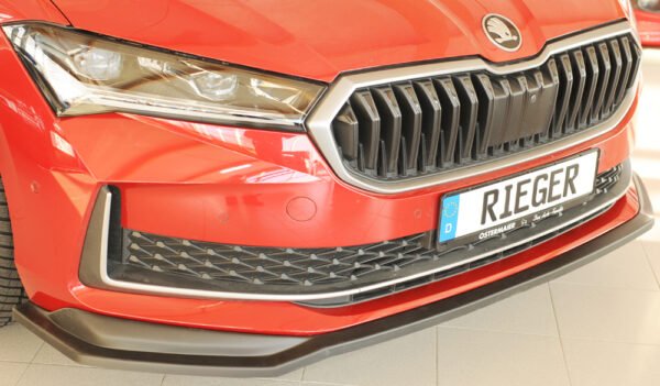 Espadín de spoiler Rieger para paragolpes delantero original Skoda Superb IV