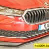 Espadín de spoiler Rieger para paragolpes delantero original Skoda Superb IV