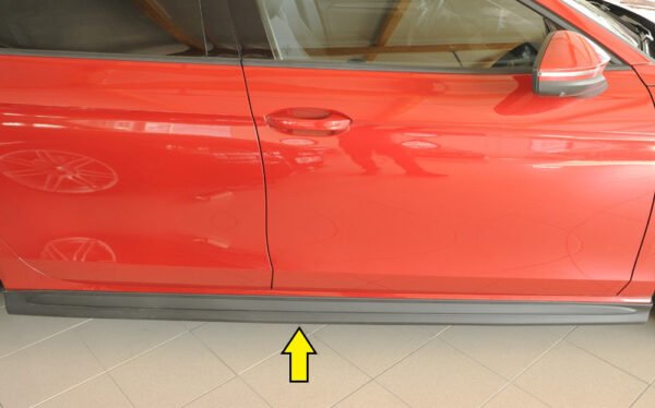 Talón lateral derecho Rieger para Skoda Superb IV (NZ/3Y)