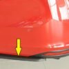 Añadido lateral izquierdo de paragolpes trasero Rieger para Skoda Superb IV (NZ/3Y)