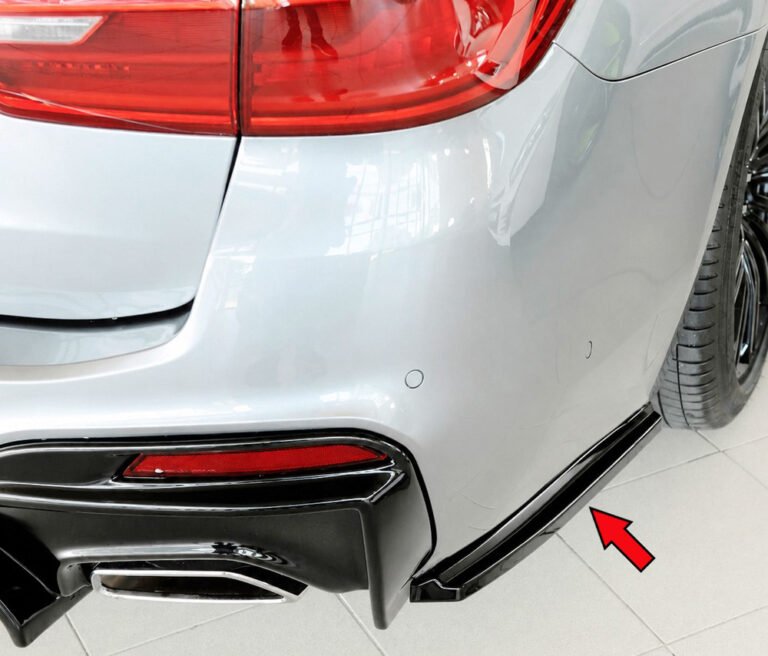 Extensión lateral de paragolpes trasero derecha Rieger BMW Serie 5 G30/G31