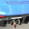 Escape deportivo FOX doble salida izquierda para Skoda Fabia (PJ), 2x90 mm