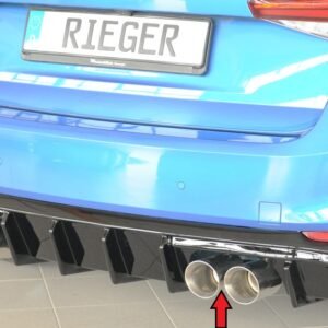 Tubo de escape deportivo FOX doble 4x90 mm para Skoda Fabia (PJ)