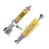 Suspensión roscada KW V1 inox para Audi 80 y Audi 80 Avant, con tornillo M14 en el puntal delantero, referencia 10210016