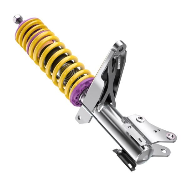 Suspensión roscada KW V1 inox para Audi 80, Audi 90 y Audi Coupé, con tornillo M12 en el puntal delantero, referencia 10