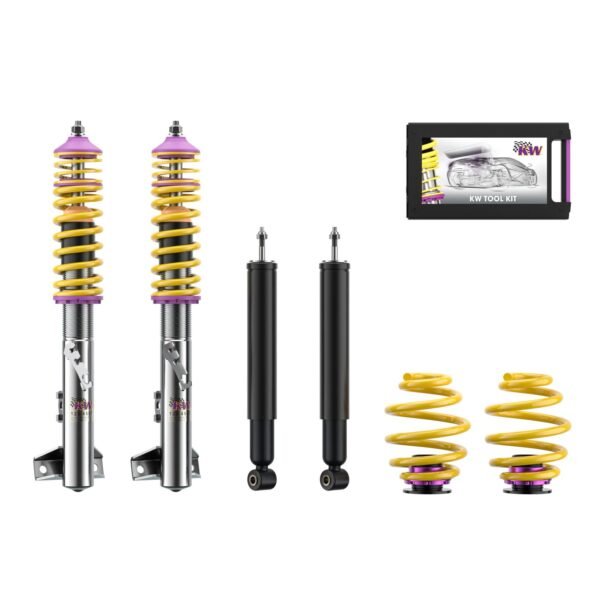 Suspensión roscada KW V1 inox para BMW 3 Compact E36, 10220013