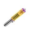 Suspensión roscada KW V1 inox para BMW Serie 3 E46, con muelle VA de dos piezas, referencia 10220022
