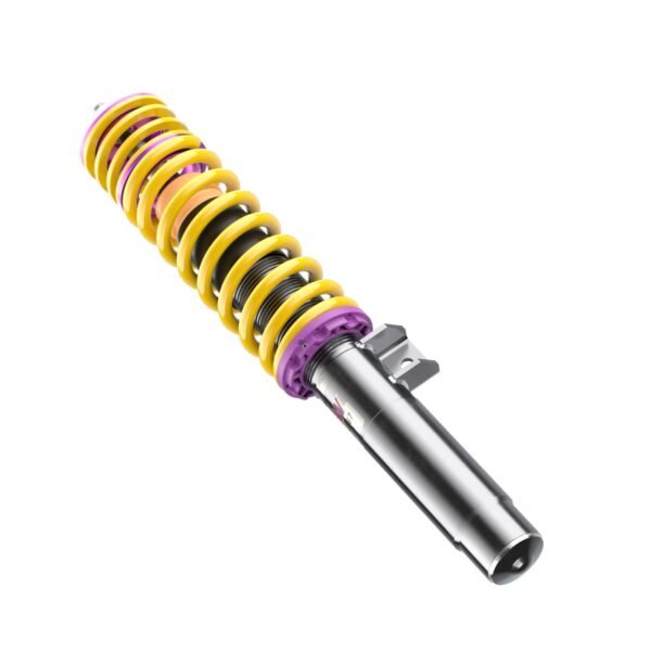 Suspensión roscada KW V1 inox para BMW Serie 3 E46, con muelle VA de dos piezas, referencia 10220022