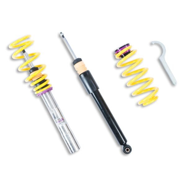 Suspensión roscada KW V1 inox para Audi Q3 Sportback, Cupra Ateca, Seat Ateca, Tarraco, Skoda Karoq, Kodiaq y VW Tiguan