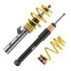 Suspensión roscada KW V1 inox para SEAT León 1P1 y VW Golf VI 5K1/1K_, referencia 10281031