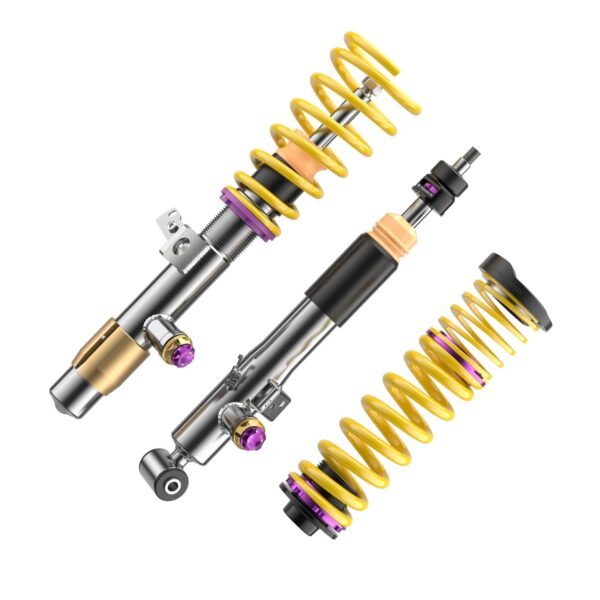 Imagen orientativa oficial de la gama Suspensión roscada KW V4 para Audi A5 y A5 Sportback, con desactivación electrónica