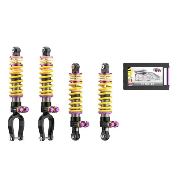Imagen orientativa oficial de la gama Suspensión roscada KW V5 para Audi R8 (4S) y R8 (4S) Spyder