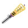 Suspensión roscada KW V2 inox para BMW 3 Cabriolet y Coupé E46, referencia 15220023