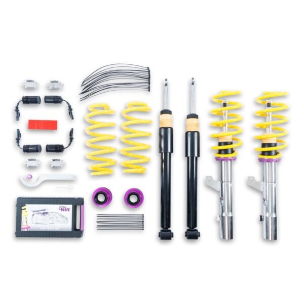 Suspensión roscada KW V2 inox con desactivación electrónica para VW PASSAT Variant 3G5 (3C)