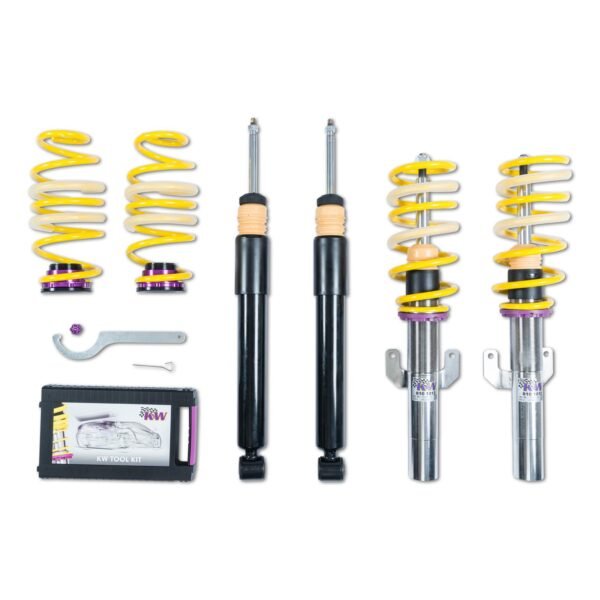 Suspensión roscada KW V2 inox para SEAT Arona, Skoda Kamiq y VW T-Cross