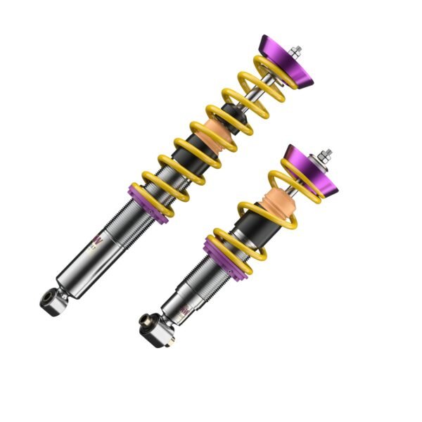 Suspensión roscada KW V2 inox para De Lorean DMC-12 sin electrónica