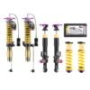 Imagen orientativa oficial de la gama Suspensión roscada KW Clubsport V5 para BMW M3 y M4, con desactivación electrónica